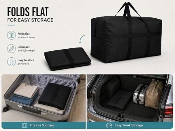 61S1eNZ4HHL._AC_SX679_03bde179-1f84-4eef-9d78-da2c86d92ca7.jpg YiKitHom Extra Large Storage Duffle Bag for Travel, Orange Oversized Giant Big Traveling Duffle Bag