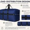 712CCCbeeML._AC_SX679_ef547b3f-0a7d-4efc-bc25-341afbceb87c.jpg YiKitHom Extra Large Storage Duffle Bag for Travel, Orange Oversized Giant Big Traveling Duffle Bag