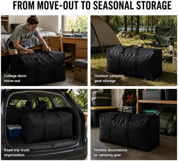 71AOh8jb43L._AC_SX679_edf505b5-9358-4198-a951-a3e4e0ba44a9.jpg YiKitHom Extra Large Storage Duffle Bag for Travel, Orange Oversized Giant Big Traveling Duffle Bag